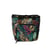 Sac tricot 23x26x14cm feuilles vertes jungle