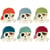 8 Assiettes Golden Pirate