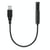 Microphone USB Professionnel Stéréo Omnidirectionnel Noir Câble 15cm YONIS