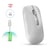 Souris Sans Fil Rechargeable Silencieuse Haute Résolution Pour Bureau Et Gaming Argent YONIS