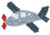 Plaque Avion pour perles standard (Ø5 mm)