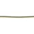 Bobine 19m Cordelière tressée aspect skaï 3mm doré