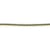 Bobine 19m Cordelière tressée aspect skaï 3mm doré