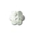 Lot de 3 boutons en forme de Fleur en Nacre 13mm