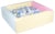 Piscine à balles carrée avec 300 balles – rose, bleu, jaune p/blanc, transparent, bleu clair, gris - Velinda