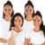 Strass autocollant pour le visage - modèle aléatoire - IV