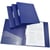 Classeurs - A4 - 4 anneaux - Polypro - Bleu - Dos 35mm - Lot de 4
