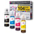 Pack compatible avec EPSON 104 ECOTANK 4 bouteilles d'encre