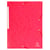 Chemise à élastiques Maxi capacity carte lustrée 425gm2 - A4 - Rouge - x 25 - Exacompta