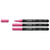 Lot de 3 marqueurs acrylique pointe fine STABILO FREE - Rose