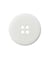 Carte de 2 boutons Loch 4 trous Noir 20mm - Union Knopf Blanc