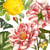 Lot de 4 serviettes en papier découpage collage 33 cm GROSSE FLEUR F 115