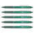 Lot de 5 Stylos roller rétractables Frixion Ball Clicker 0,7 Vert