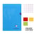 Lot de 4 cahiers - A4 (21x29,7cm) - Grands carreaux - 96 pages - couverture en polypro - sans spirale - Clairefontaine - Mimesys