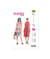 Patron Burda 5916 - Robes féminines du 34 au 44 (FR) ?? taille n°FR 34-44