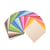 Papier cartonné - 15,2 x 15,2 cm - 216 g - 60 couleurs assorties - Texturé - Florence - 60 feuilles
