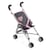 Mini-Buggy ROMA gris mélange bleu marine pour poupée