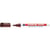 Marqueur permanent pointe fine 1 mm - EDDING - Marron