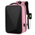 Sac À Dos Ordinateur Grande Capacité Verrouillage Antivol USB Étanche Noir Rose YONIS