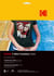 KODAK T-Shirt Transfers - T-Shirt à Créer et Personnaliser, Papier Transfert Thermocollant de Haute Qualité, Logiciel Inclus, Longue Durée de Vie et Résistance à la Décoloration - Noir