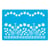Pochoir plastique souple réutilisable 18,5 x 14,5 cm Fabrika Decoru DECORATION 265