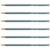 Crayon graphite triangulaire Faber-Castell Grip 2001 - Dureté 2H - Mine 2 mm - Lot de 6