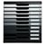 Module de classement Modulo Shades of Grey 10 tiroirs fermés - Nuances de gris - Exacompta