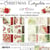 24 papiers scrapbooking 20 x 20 cm Craft O' Clock CHRISTMAS EVERYWHERE