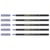 Lot de 5 feutres pointe pinceau EDDING 1340 - Gris argent - 1-3 mm