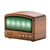 Mini Enceinte Bluetooth Rétro Avec Radio FM Et Lecteur USB 5W YONIS