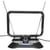 Max excell Antenne TV Rectangulaire Numérique HDTV 38 dBi Réception TNT / DVB-T Puissante Noir