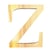 Lettre Z - 11.5 cm - bois - Artemio