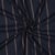 Tissu Voile de Coton Jacquard Olivia fines rayures brodées sur fond Bleu marine