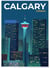 Affiche ville Calgary | A3 : 29,7x42cm