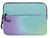 Housse pour ordinateur portable Sunset, turquoise