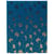 Livre d'or 100 pages tranche or Néo Déco - Bleu de France - Exacompta