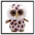Beanie Boos Small Whoolie la chouette - Ty - Vert