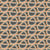 Tissu Viscose Noeud arc en ciel sur fond Gris anthracite