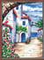 Canevas Pénélope Antique Au loin la mer 30x40cm