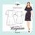 Patron Craftine Robe Marjolaine - Format Papier