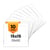 10 passe-partout - Blanc - 15x15cm - Photo 10x10cm - Pour cadre - Encadrement