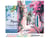 Peinture par Numéro Figured'Art avec Cadre - Ruelle fleurie - Kit de Loisir Créatif DIY Numéro d'Art Complet - 40x50cm toile tendue sur châssis
