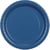 6 Assiettes Bleu Marine Ø23 cm - En carton