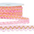 Bobine 25m Galon robe fil métallisé Rose 14mm