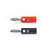 Nedis Connecteur Banane Mâle 4,5mm Plaqué Nickel PVC Connexion Stable Noir / Rouge
