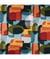 Tissu coton enduit moderne de 160 cm de largeur Multicolore vendu par 50 cm