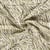 Tissu Viscose satiné Hermine zébré Kaki et Taupe sur fond Ecru