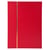 Album de timbres simili-cuir 32 pages noires - 16,5x22,5 cm - Rouge - Exacompta