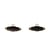 Bouton buchette simili cuir 48mm marron