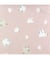 Tissu coton enfant oiseaux de 150 cm de largeur Rose vendu par 50 cm
